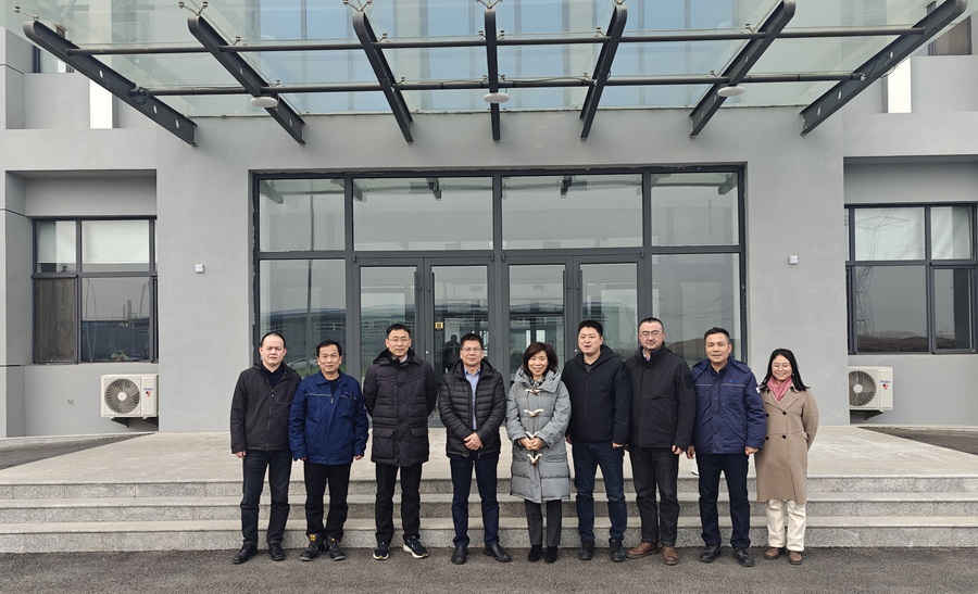 拜耳作物科學全球農藥采購副總裁蔣曉霞一行到寧夏海利公司對接交流